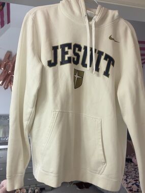 Nike Jesuit Cream Pullover Hoodie